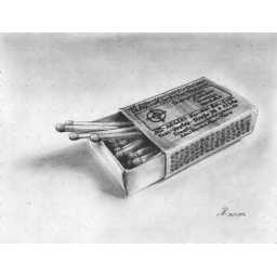 Firesticks (pencil)