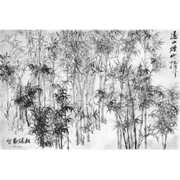 Famous painting - Zheng Xie (pencil)