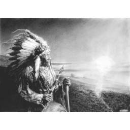 Dark Art - Wounded Knee (pencil)