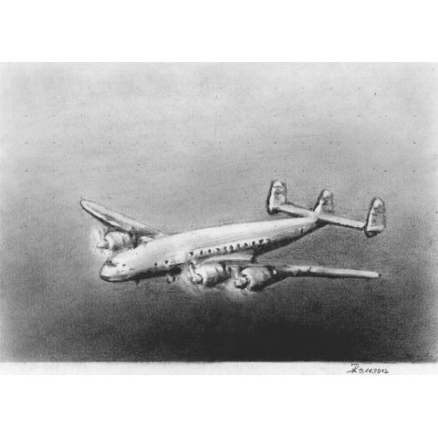 Absturz = Flugzeug Zeichnung